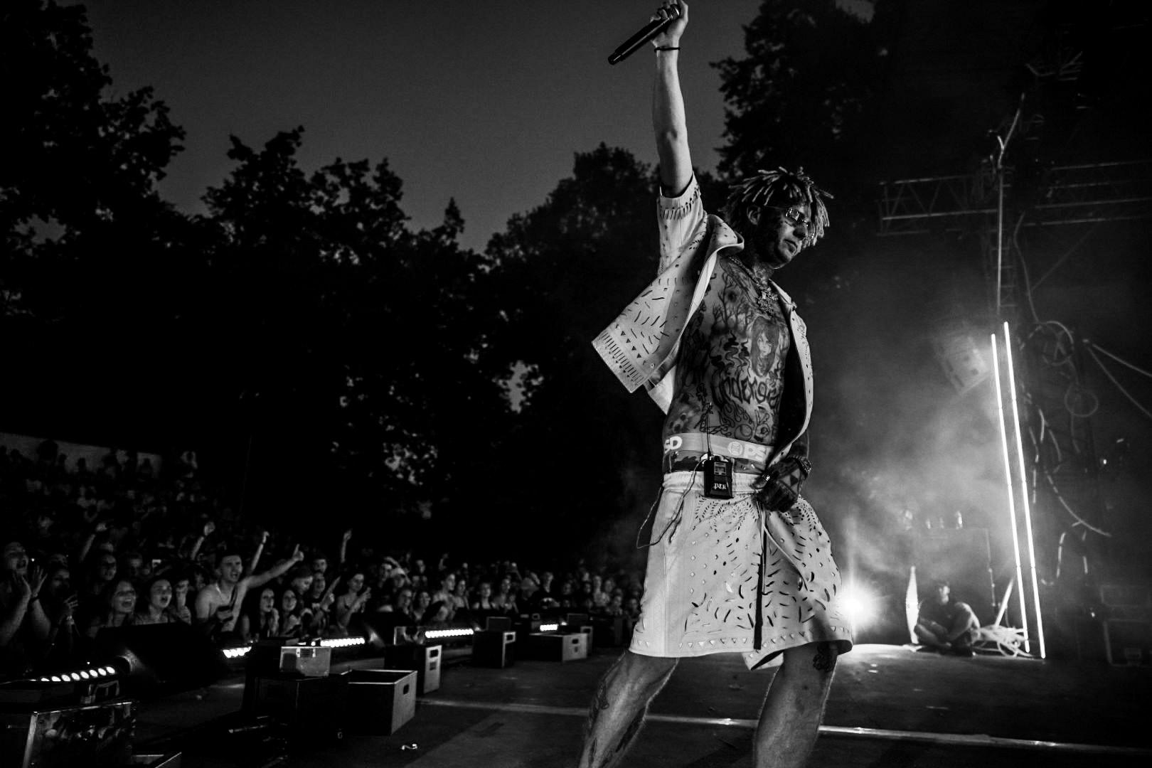 Coolin Festival – černobílý moment